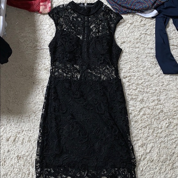 B. Darlin black lace dress - Picture 1 of 7